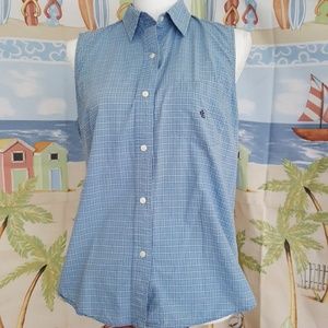 Ralph Lauren sleeveless blouse.